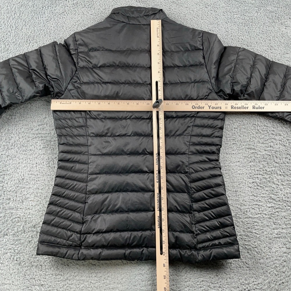 Patagonia Jacket Womens XS Black Down Sweater Puffer Full Zip Insulated Hiking - Picture 3 of 9